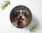 Preview: Funny Crazy Pictures Tortenaufleger mit Wunschname, Ø 20cm, 1609z